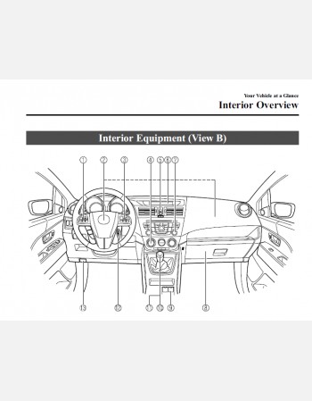 mazda premacy 2014 owners manual